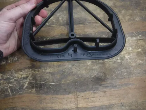 2000 KTM 400 EXC Intake Air Box Filter Cage Housing Element
