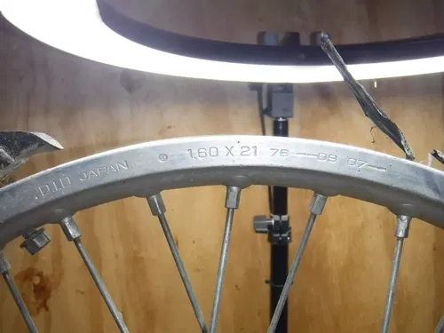 1988 Yz125 Front Wheel Rim Hub Spokes Complete