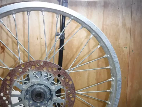 1988 Yz125 Front Wheel Rim Hub Spokes Complete