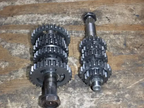 1996 Yz125 (C) Yamaha Transmission Main Counter Shaft Gear Box