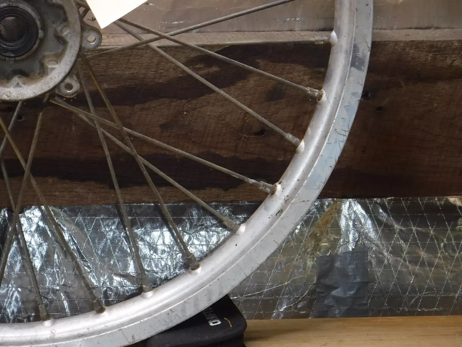 Cr250 Front Wheel Rim Hub Spokes Complete 1997