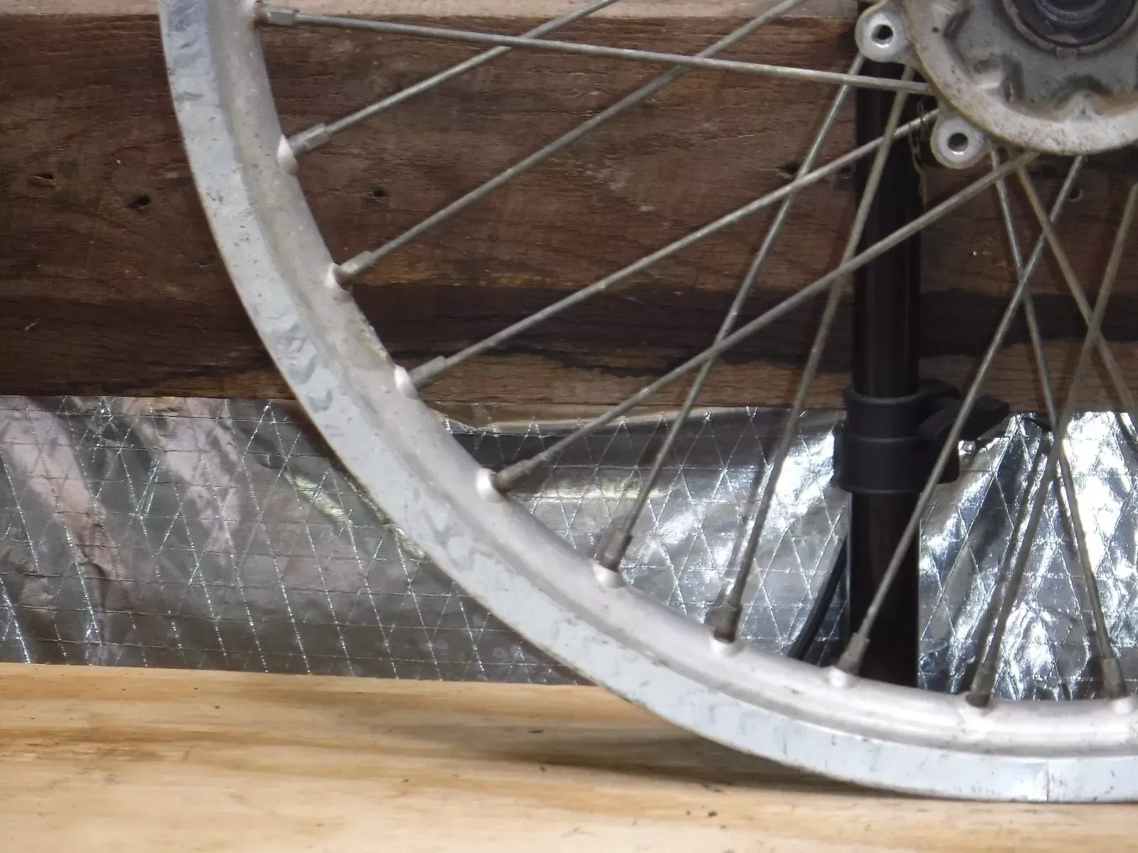 Cr250 Front Wheel Rim Hub Spokes Complete 1997