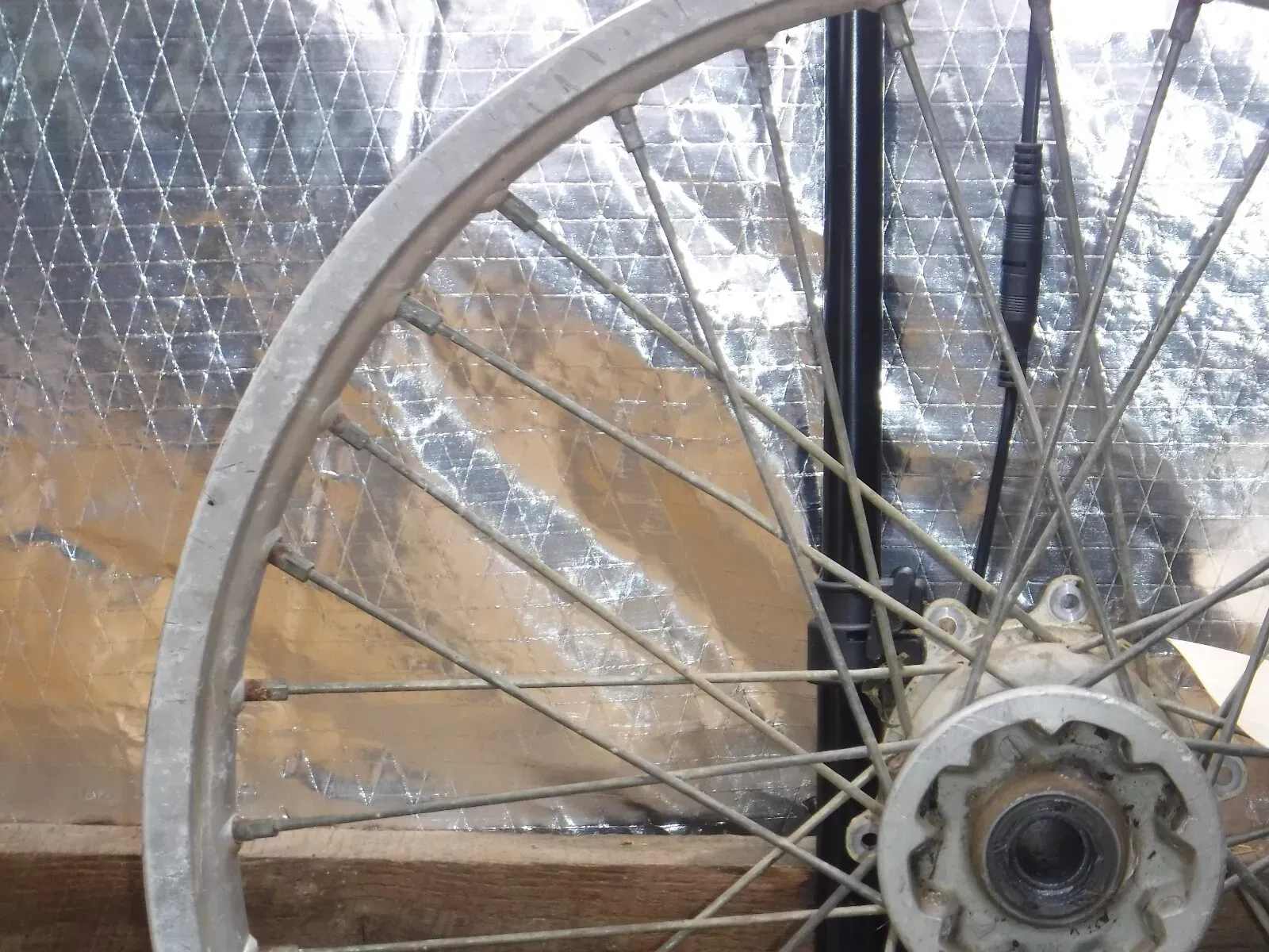 Cr250 Front Wheel Rim Hub Spokes Complete 1997