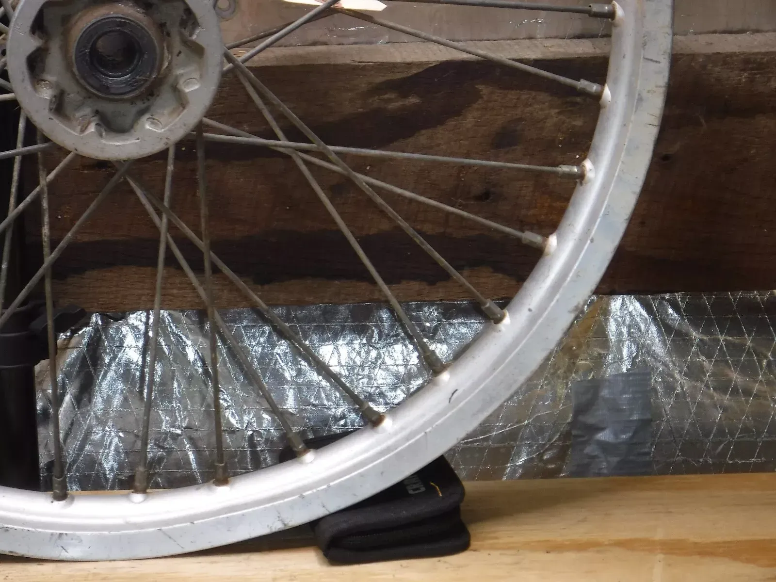 Cr250 Front Wheel Rim Hub Spokes Complete 1997