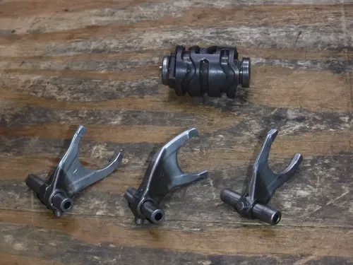 2001 Yz250f Transmission Drum Fork Rods Shifter Selector