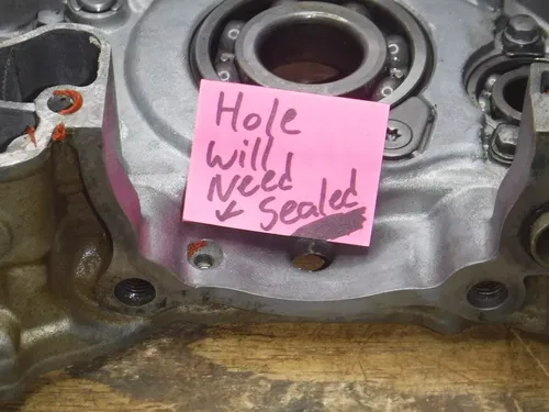 2001 Yz426f (A) Right Side Crankcase Crank Case Kicker Side