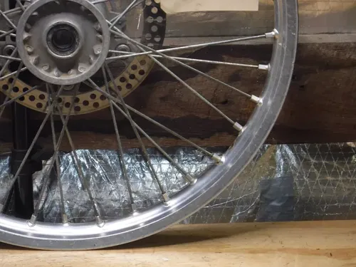 Yz450f Front Wheel Hub Spokes Rim Complete 2004
