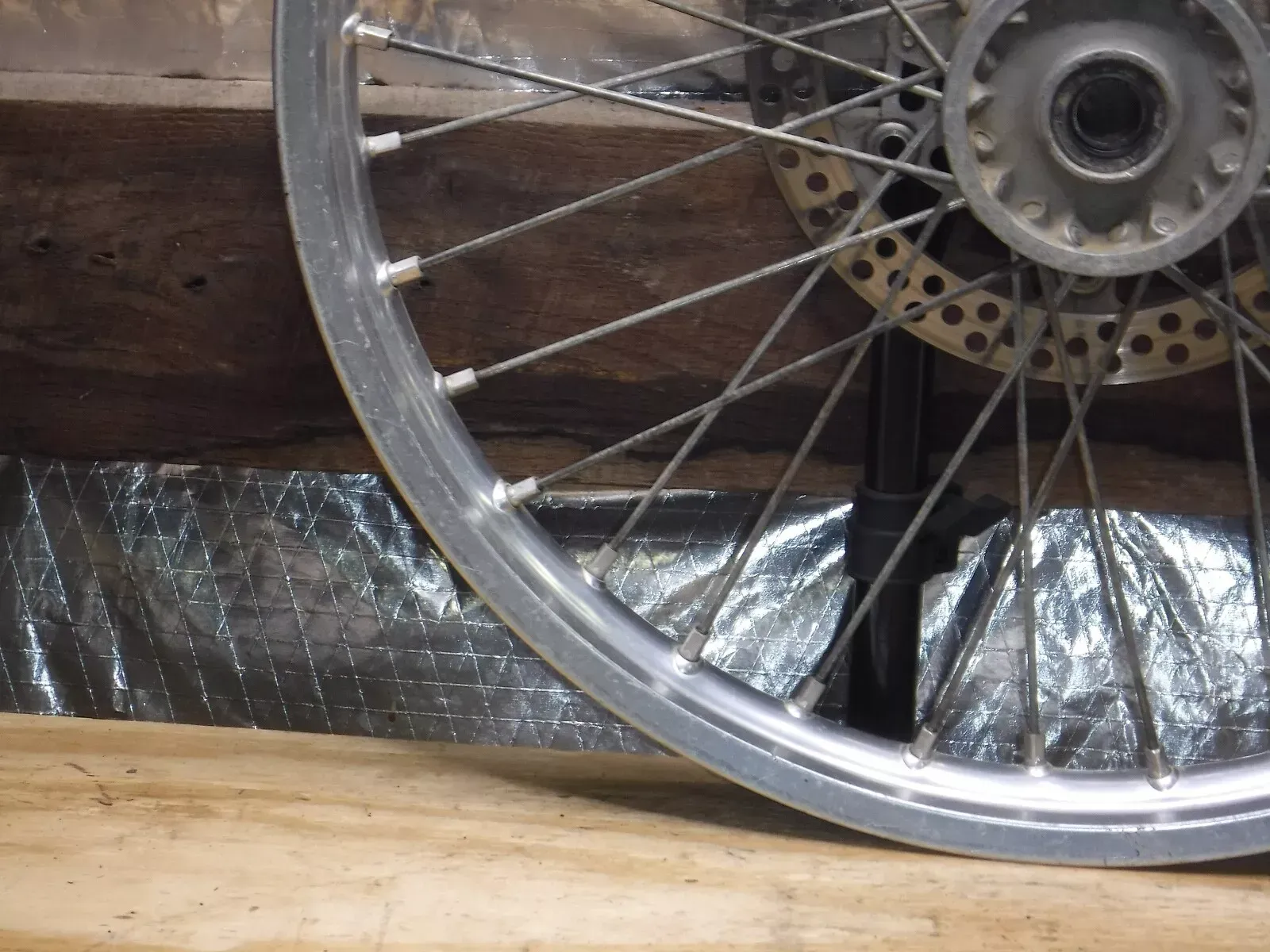 Yz450f Front Wheel Hub Spokes Rim Complete 2004