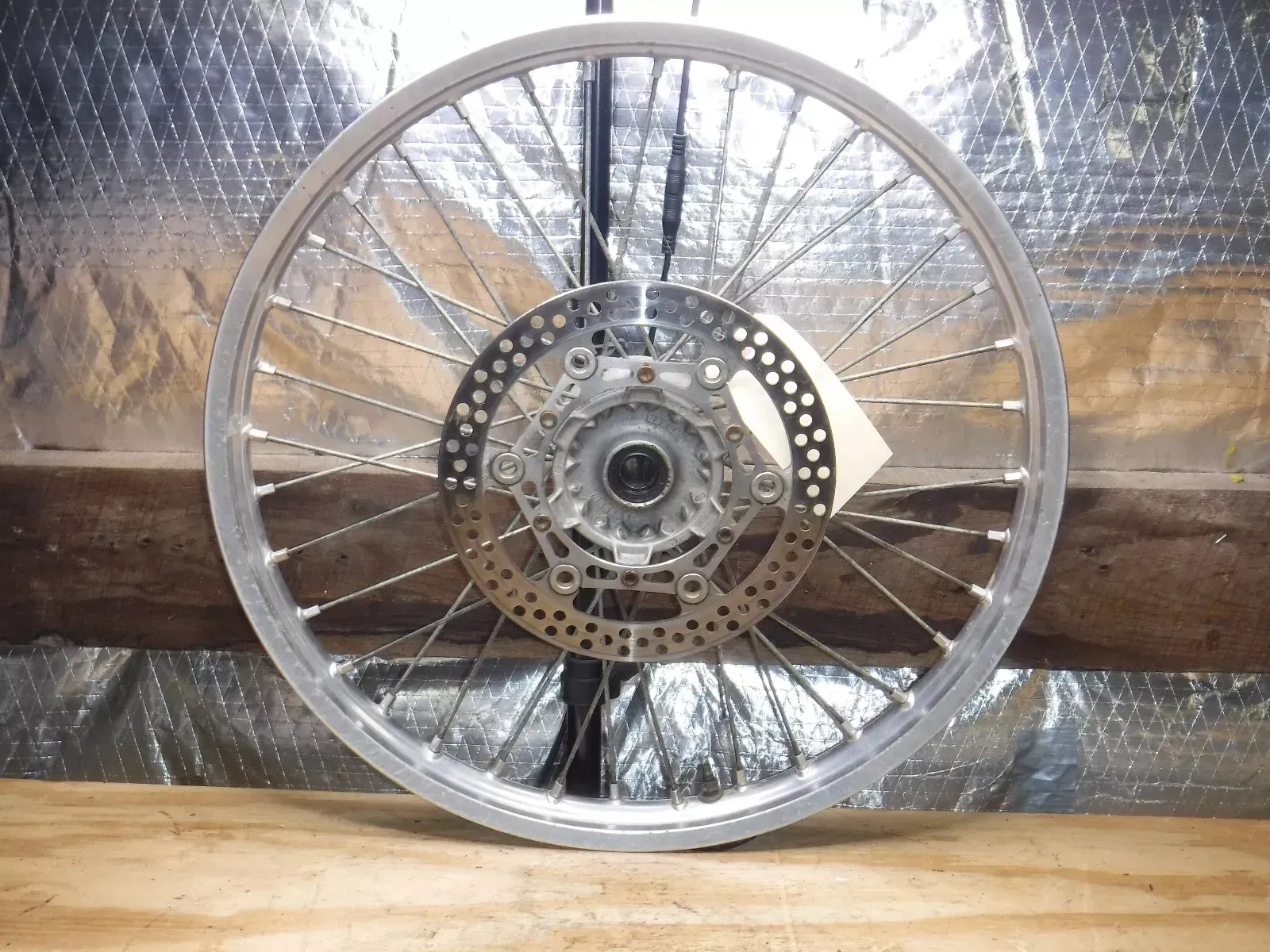 Yz450f Front Wheel Hub Spokes Rim Complete 2004