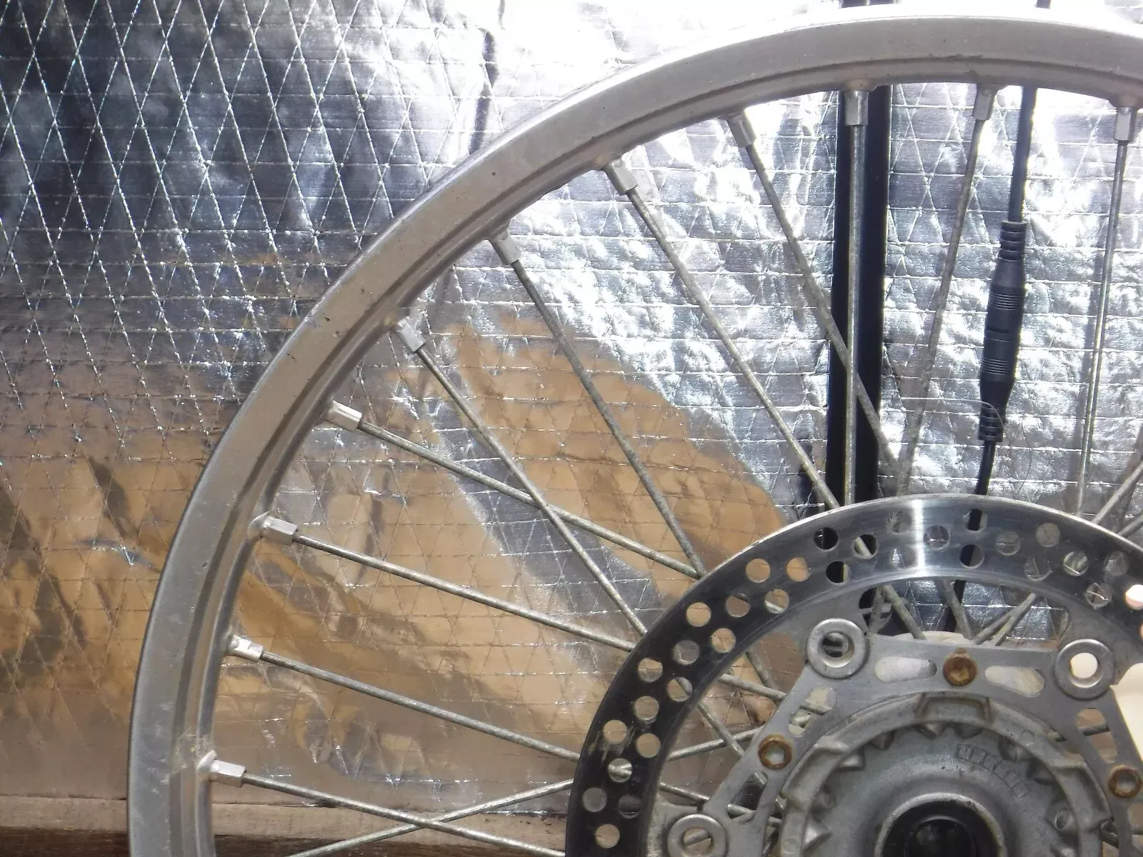 Yz450f Front Wheel Hub Spokes Rim Complete 2004