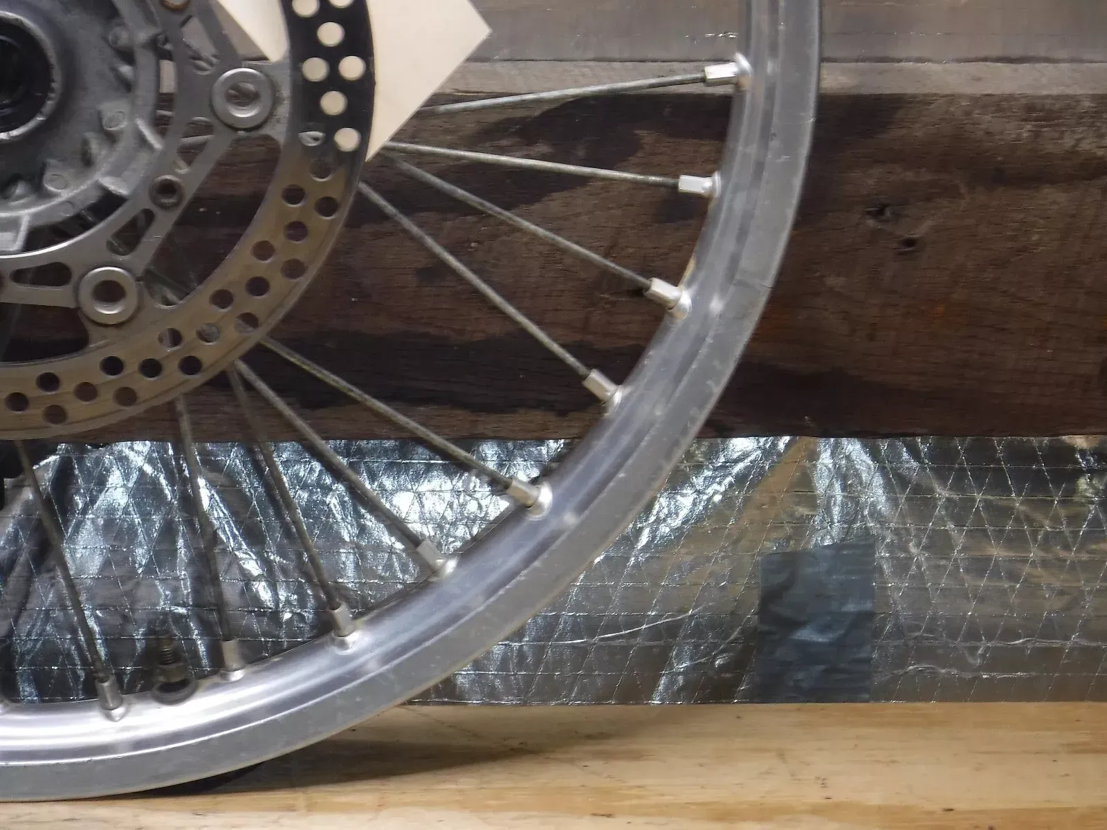 Yz450f Front Wheel Hub Spokes Rim Complete 2004