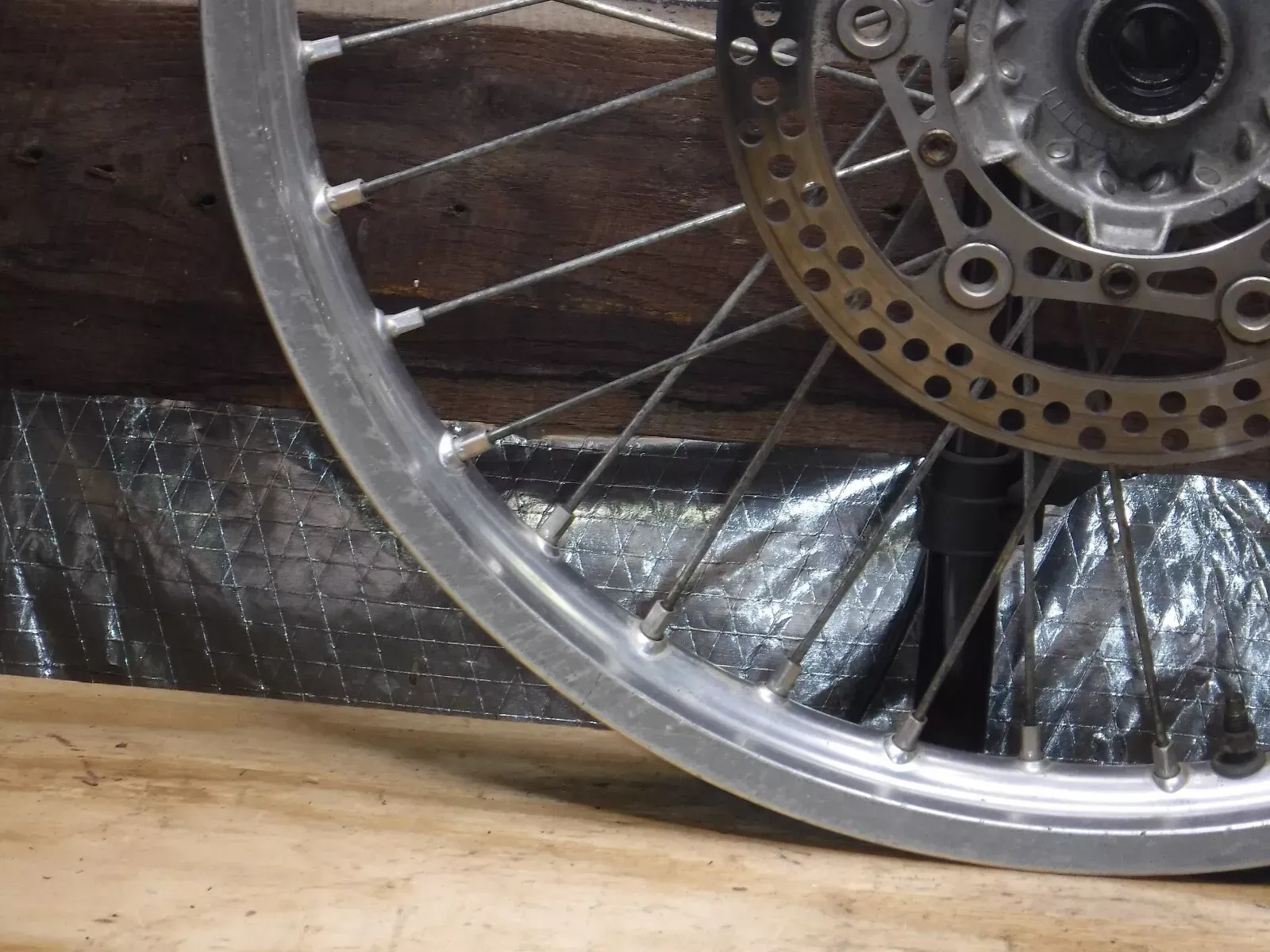 Yz450f Front Wheel Hub Spokes Rim Complete 2004