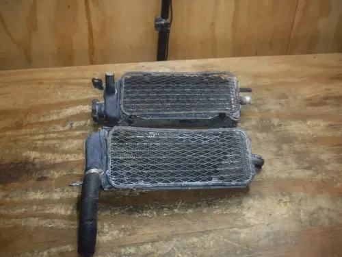 1986 Rm250 Radiators Rad Left Right Pressure Cap Comb Cooling 1986 1987