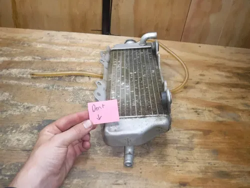 2001 Yz426f (B) Yamaha Right Side Rad Radiator Fins Honeycomb Coolant Water Pres