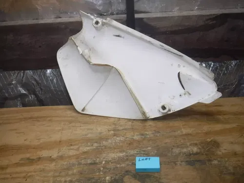 1996 Yz125 (A) Left Side Rear Number Plate White