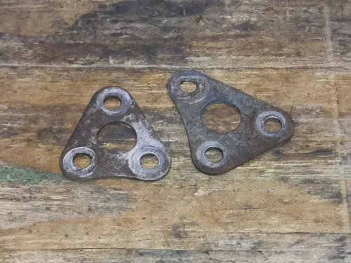 Yz125 Frame Motor Mounts Rear Lower Brackets 1993