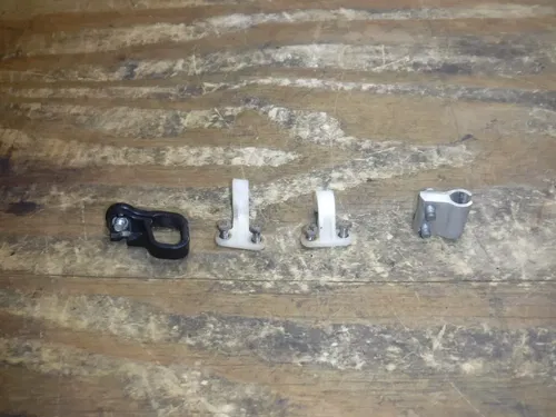 2011 Yz250F Brake Line Holders Front Brake line Holders Rear Brake Line Holders