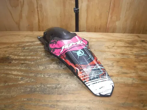 2012 CRF450r Honda Rear Fender Plastic Black Body Plastics