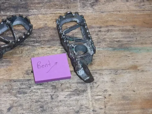 Kx125 Foot Pegs Foot Rests Frame Fitting Boot Pedals 1994