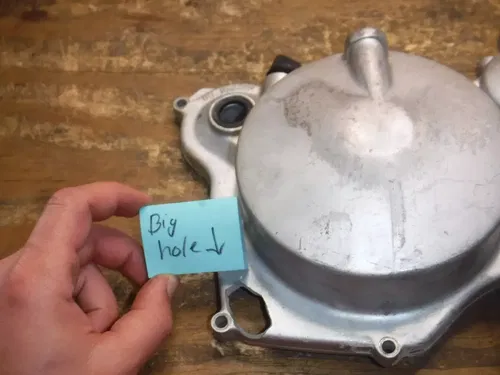 1988 Yz125 Inner Case Governor Arm Water Pump Impeller