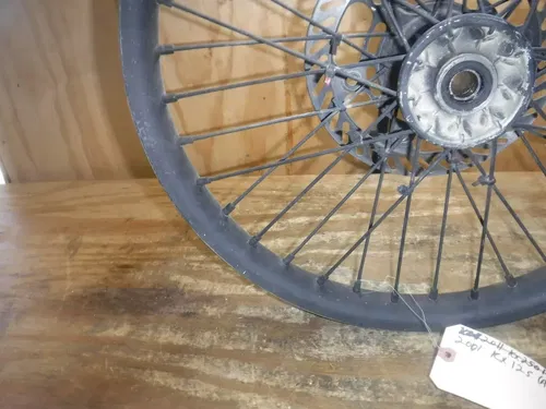 2001 Kx125 (A) Front Wheel Rim Hub Spokes Complete