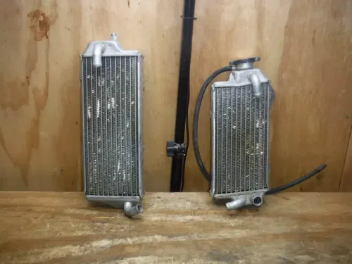 2010 RMZ250 Radiator Rad Left Right Side Pressure Cap Comb Coolant 2011 2012