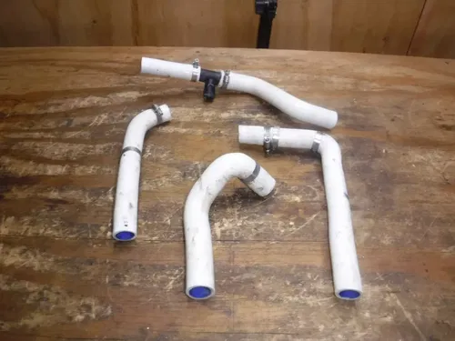 2013 RMZ450 Radiator Hoses Hose White Rad Pipes