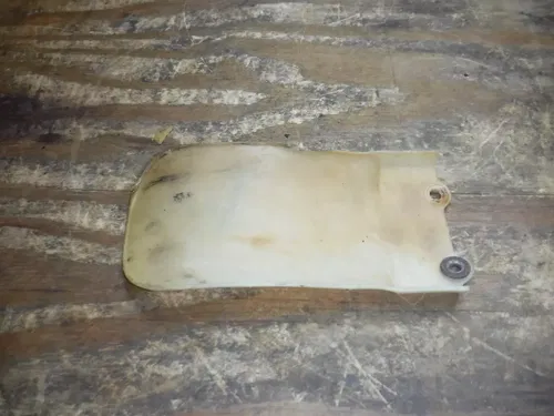 1997 Kx100 Intake Airbox Splash Guard Plastic Black Mud Flap