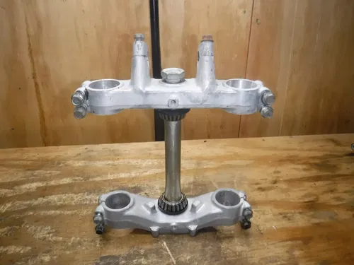 1988 Kx125 Kawasaki Triple Clamps Trees Yokes Steering Stem Front Forks