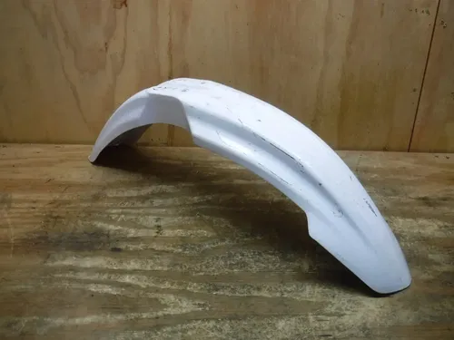 2008 YZ450F YZ250F Front Fender Plastics 2007 2008 2009 White NICE! YZ 250F 450F