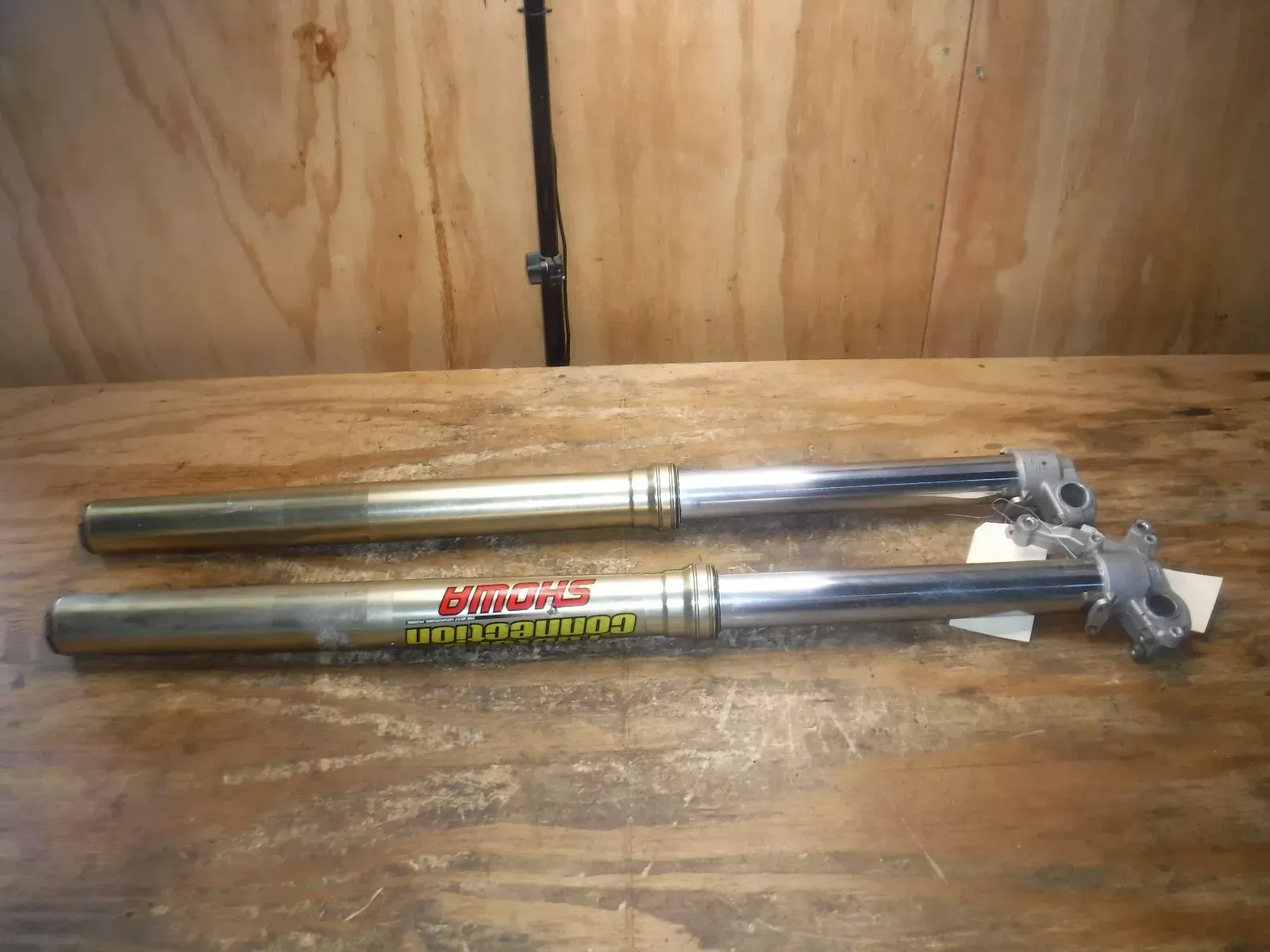2009 RMZ450 Front Forks Suspension Upper Lower Legs