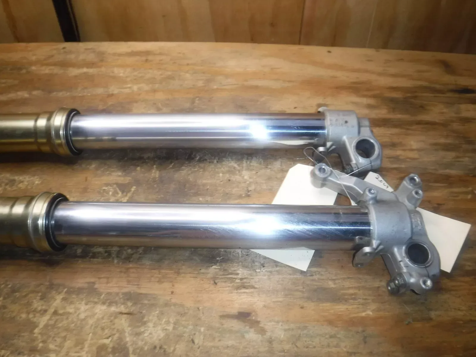 2009 RMZ450 Front Forks Suspension Upper Lower Legs