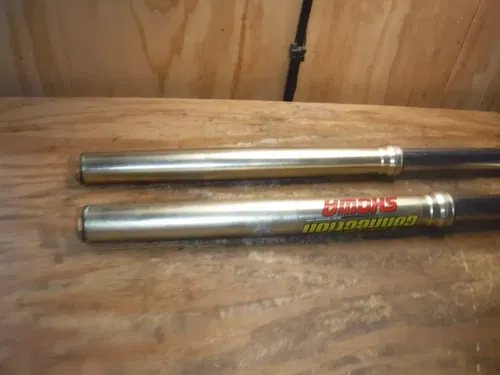 2009 RMZ450 Front Forks Suspension Upper Lower Legs