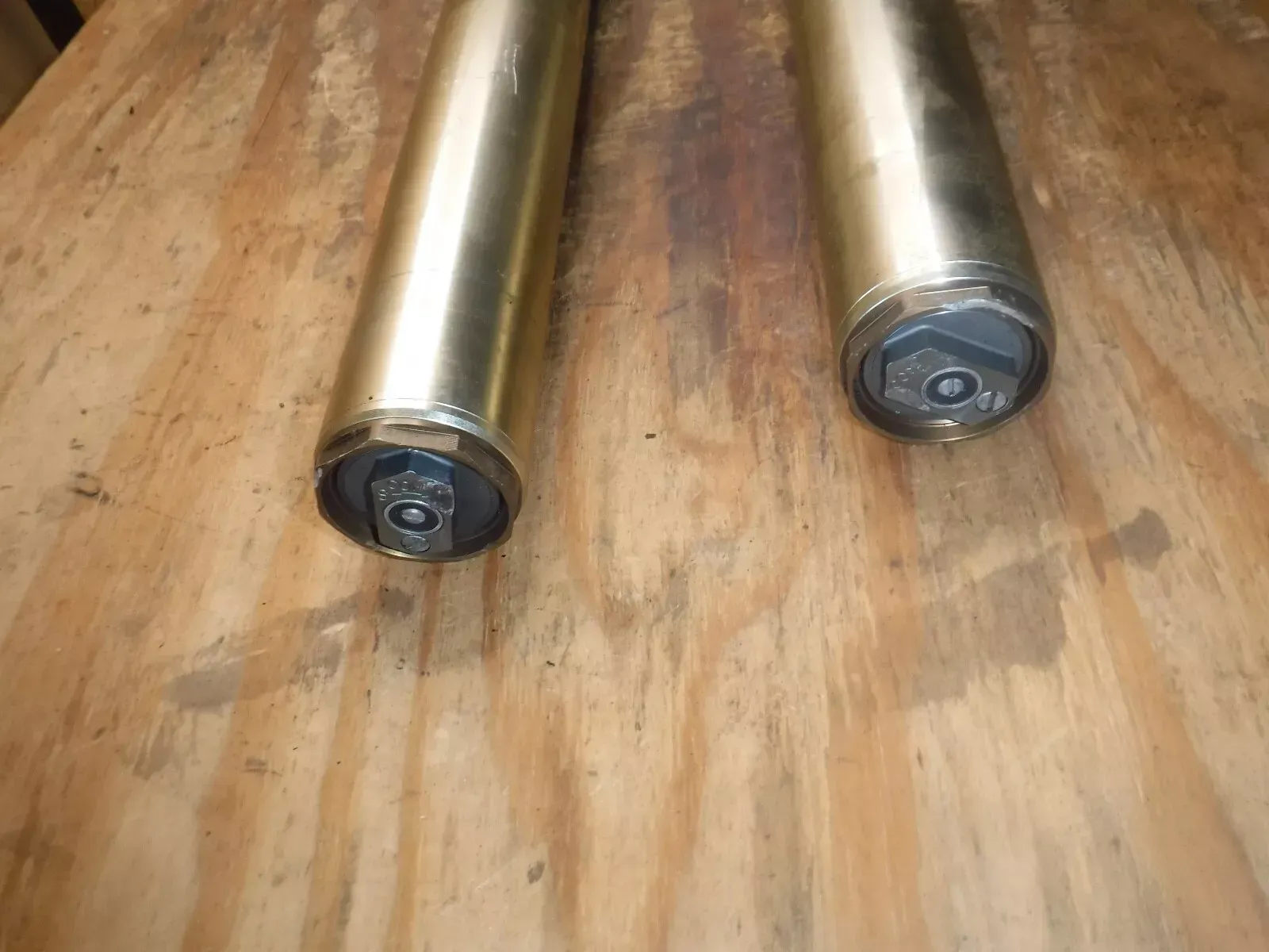 2009 RMZ450 Front Forks Suspension Upper Lower Legs