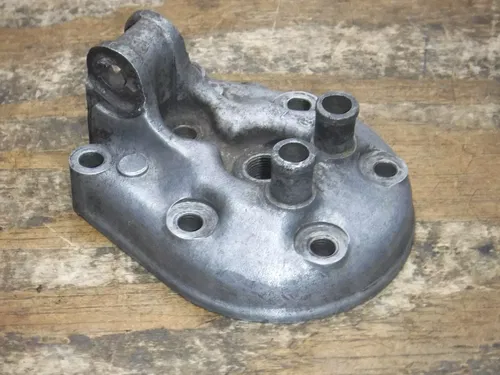 1990 Kx125 Kawasaki Cylinder Head Cap Cover Dome Combustion Top Jug