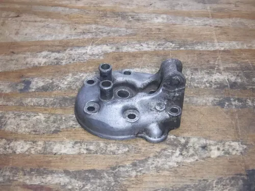 1990 Kx125 Kawasaki Cylinder Head Cap Cover Dome Combustion Top Jug