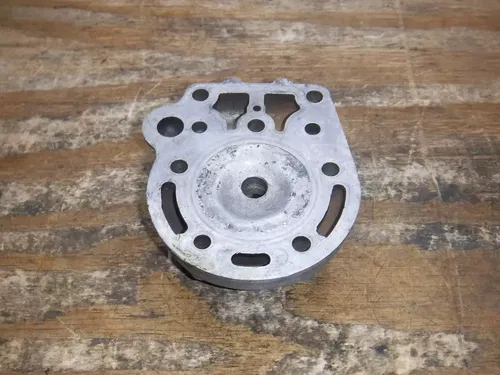 1990 Kx125 Kawasaki Cylinder Head Cap Cover Dome Combustion Top Jug