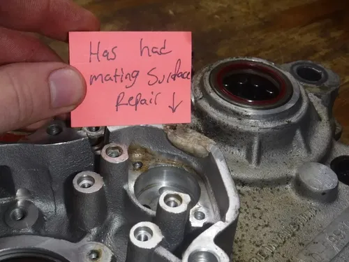 2000 KTM 400 EXC Crankcase Crank Case Left Side
