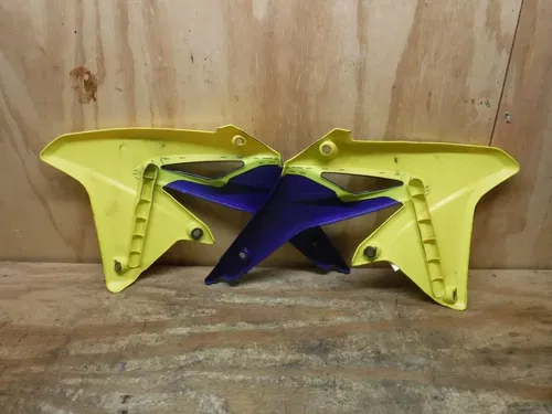 2013 RMZ450 A Tank Shrouds Left Right Plastics 2008 2009 2010 2011 2012 2014 15