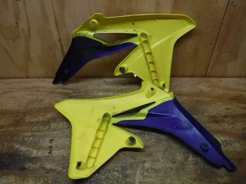 2013 RMZ450 A Tank Shrouds Left Right Plastics 2008 2009 2010 2011 2012 2014 15