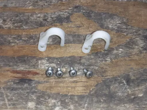 2001 Yz250f Rear Brake Line Holders Mounts Plastic With Screws