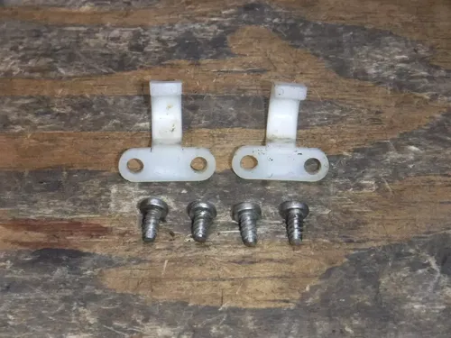 2001 Yz250f Rear Brake Line Holders Mounts Plastic With Screws