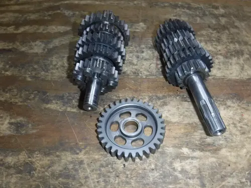 1991 Kx125 (C) Transmission Gears Gear Box Main Counter Shaft