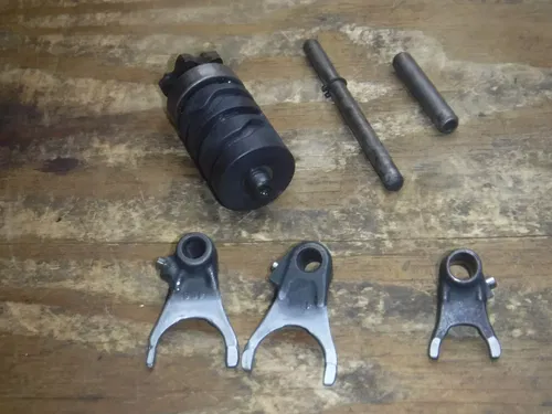 2000 Yz80 Transmission Drum Forks Rods Gear Selector Shift Linkage