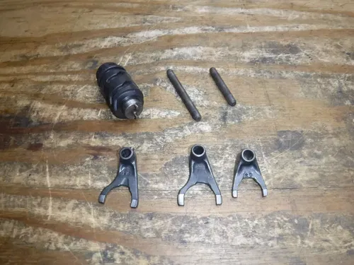 2007 TTR125 (A) YamahaTransmission Shift Fork Drum Rods Selector