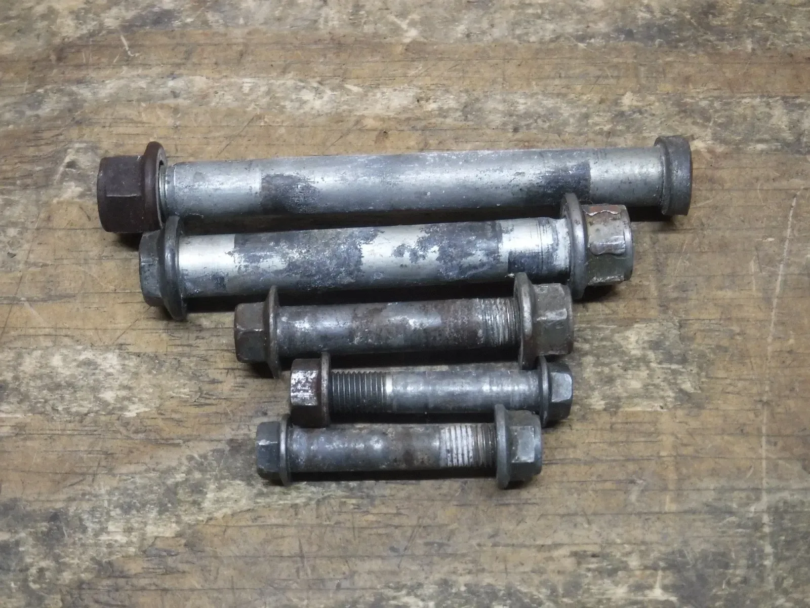 1993 RMX250 Rear Shock Linkage Bolts 1989 1990 1991 1992 1994 1995 1996 1997 98