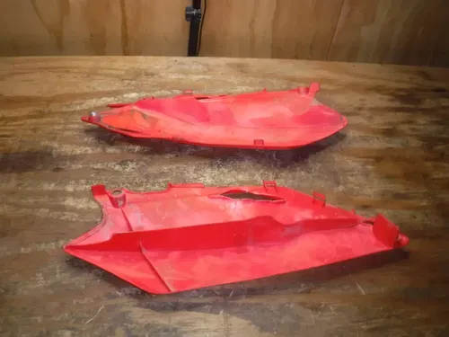 2010 CRF250r (A) Left Right Rear Number Plate Plastics Plastic Body