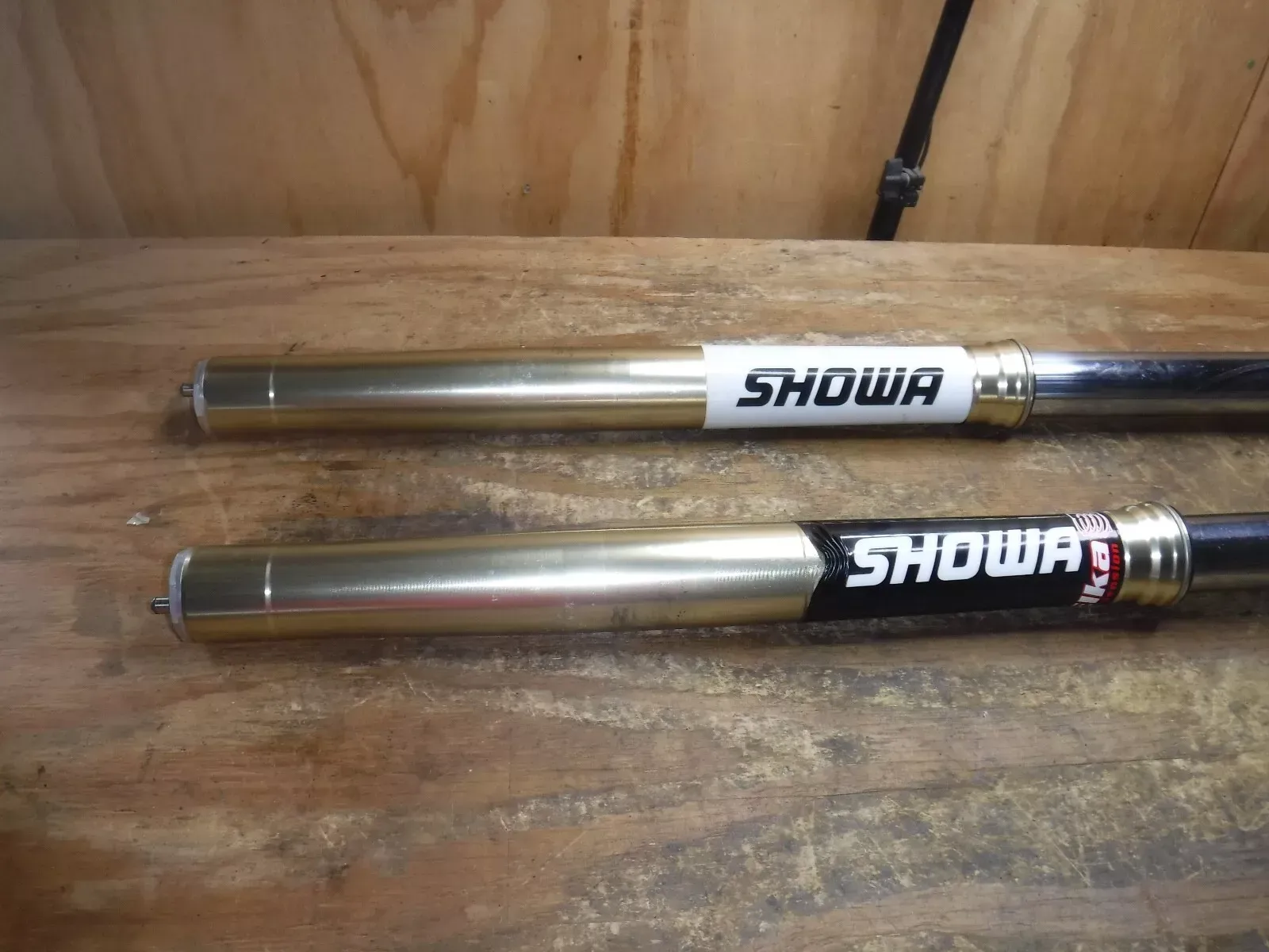 2012 RM450  (#1) Front Forks Suspension Upper Lower Legs