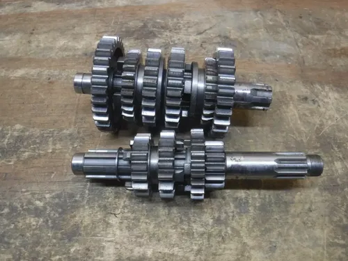 2001 KX125 Transmission PARTS Main Counter Shaft Gear Box 1999 2000 2002 KX 125