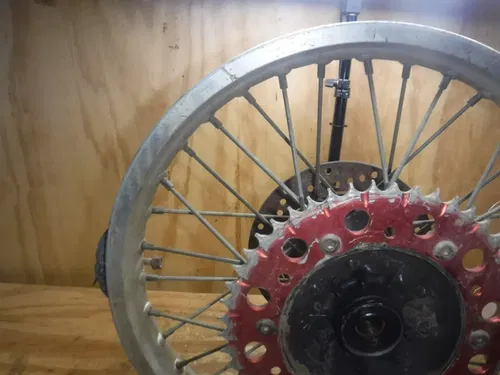1988 Yz125 Rear Wheel Rim Hub Spokes Complete